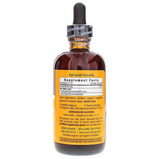 Oat Seed Extract Alcohol-Free, HPH